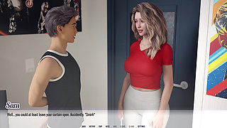 A Wife and Stepmother 67 Main Edition Excited by Dyl's Licking - Sophia Displays Her Pussy for Sam to Watch