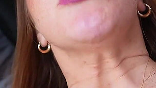 Dirty Cum Slut I Am! the Boy Girl Massive Facial Plaster