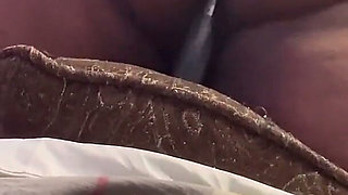 Bouncing Shaking My Big Booty Riding Long Dildo