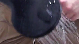POV: You Are Watching a Naughty Malaysian Hijabi Getting Wet in the Shower