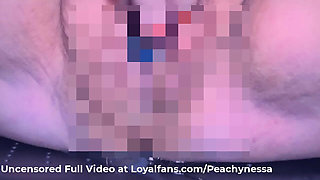 Messy Creampie Squirt After Breeding BBW Pussy