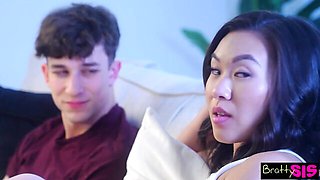 Stepbrother movie with radiant Kimmy Kimm and Parker Ambrose from Bratty Sis