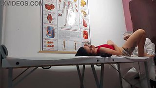 Jennifer Pimenta Medical Exam - Rough Doctor Fingers Ass & Fucks Tight Pussy