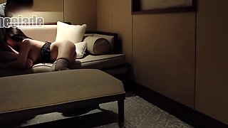 Asian blowjob blond amateur fucked after sucking cock