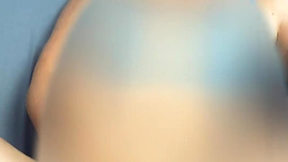 DP with Fucking Machine - He Walked In On Me Added His Cock To All My Holes BLURRED PREVIEW
