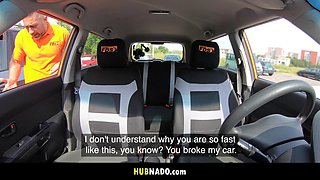 Eden Ivy Barefoot Naked Bitten Car Without License Hentai