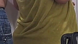 Pregnant Married Woman Sucks and Fucks with a Gifted Man in the Swing House