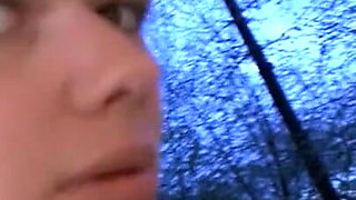 Tall & skinny teen smokes a cigarette