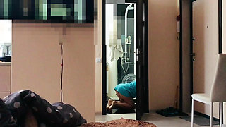 Stuck in the Washing Machine - Fucked in the Cunt Doggystyle Until I Could Get Out