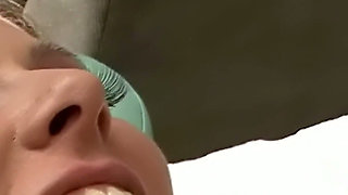 Blonde Masseuse Goes Down on Her Client - Forty Minutes of Oiled Pussy Licking