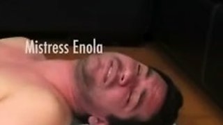 Mistress Enola Fetish Boyfriend Damaged By My Feet Face