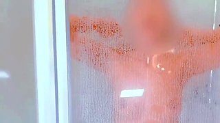 She blows her own mind in the shower while you wank