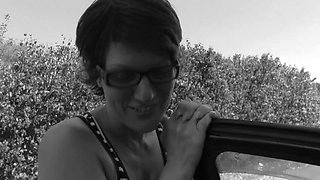 Sylvie's Double - at the Parking Lot and at the Window