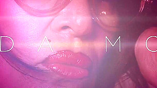 A lot of cum over my nylon leg