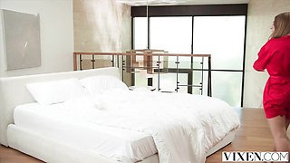 Vixen featuring Angel Youngs's kissing scene