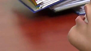 Passionate Secretary Has Hot Number with the Janitor in the Office