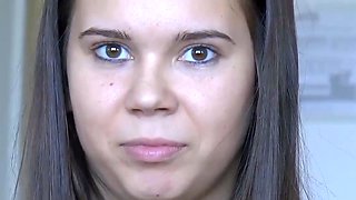 Brittney Babe In A Brutal Anal Casting Sex Tape with
