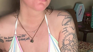 Chery Trees Smoking in a Bikini