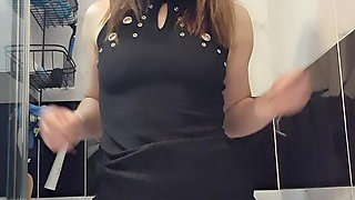 Anal Masturbation in Shower