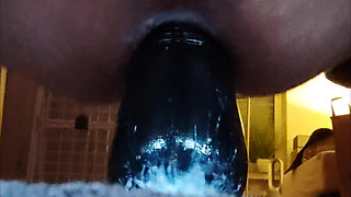 Thick juicy butt plug ridden