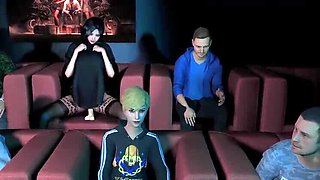 3D BBW Asian MILF Naked Ass Fucked Hard - Hentai Cartoon Sex