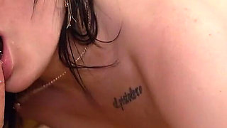 This Brunette Beauty Wants Sex with Two Cocks,cum on Her Face and Inside