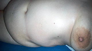 Roma hot erotic belly-tits-pussy adoration - her soft stretch marky belly, swollen, hard breasts and wet, shiny pussy slowly sed