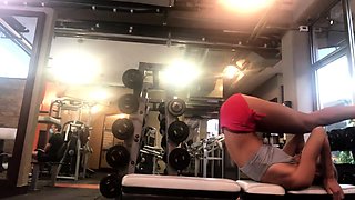 Gina Gerson sport, gym fetish play