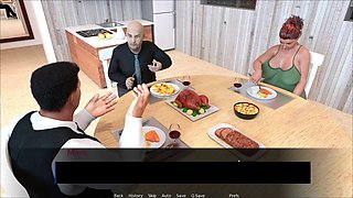 Future Money Man Catches BBW Wife Cheating with Boss in Kitchen