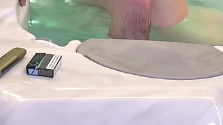 Wife Getting Hot in Jacuzzi with Another Guy, Deep Throat, Cuckold, Pt1