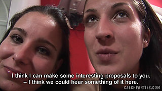 Czech Parties 5 - Part 4: 100 Brunettes Gone Wild - One Brunette Completely Into It