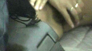 Blonde Secretary From Germany Got to Play with Her Pussy in Car