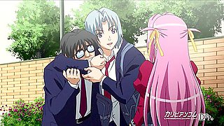 無学園anime:01 あんたって本当に最低の屑たわ ハート1