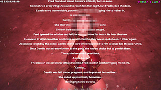 Shadows of Desire by Shamandev - Androgynous Boyfriend Catches His Busty Girlfriend Cheating 70