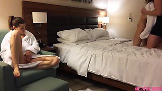 First I Bang My GF and Then Her Friend - Cum Filled Pussies