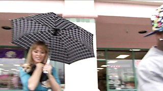 Sophisticated Nicole Moore and Deep Threat's blowjob porn