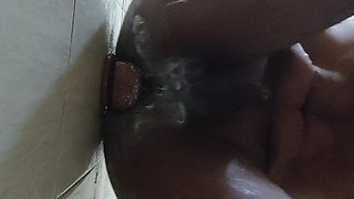 Slave training double for double penetration