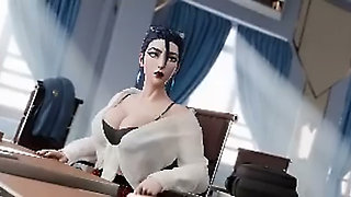 4-on-1 Anime Bukkake & Gangbang - Petite Girl Destroyed by Four Horny Studs