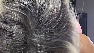 GILF Sucking and Talking