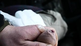 Outdoor Masturbation with My Big Cock