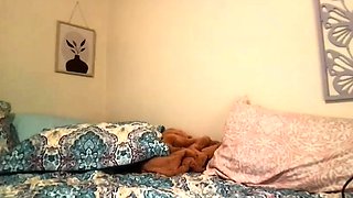 Emo teen Becka solo webcam masturbation