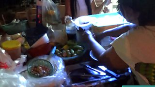 Horny mature Thai MILF picked up for sex