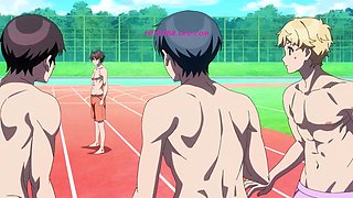 Cutie straddles cock on track as crowd cheers sweaty handjob ⋆ Exclusive Dubbed Anime