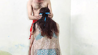 Asian Muslim Girlfriend Standing Analsex Doggystyle, Desi Indian Teen Romantic Anal Fucking XXX