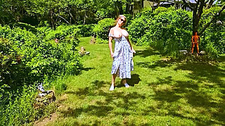 HOT MOMMY ONLYFAN Video Content BIG TIT Backyard Peek COMPILATION