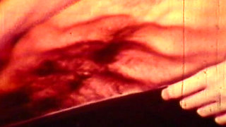 Red-tinted Vintage Loop Captures Retro Foursome in Raw Action