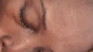 Good Morning Blowjob From Petite Ebony Wife