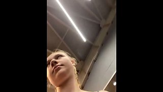 Juicy 18yo Jucielussie1 Gets Hardcore Gym Fuck with Big Natural Tits