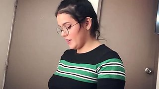 Melanie Caceres 69 Blowjob Ends with Facial & Cum Together - Hot Latina StepMom Fucks StepSon POV