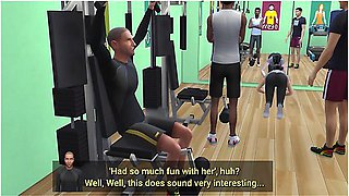 Teen Slut Used By Old Men At Gym - Part 3 - Ddsims With Car Toon